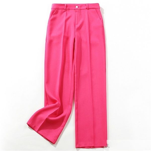 spring and autumn women's solid color wide leg pants all-match elegant high waist trousers fashion casual 210527, Black;white
spring and autumn women's solid color wide leg pants all-match elegant high waist trousers fashion casual 210527, Black;white