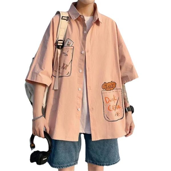 men's casual shirts kahaki harajuku men oversize tie dye fashion japanese male shirt short sleeve summer loose gothic punk blouse, White;black
men's casual shirts kahaki harajuku men oversize tie dye fashion japanese male shirt short sleeve summer loose gothic punk blouse, White;black