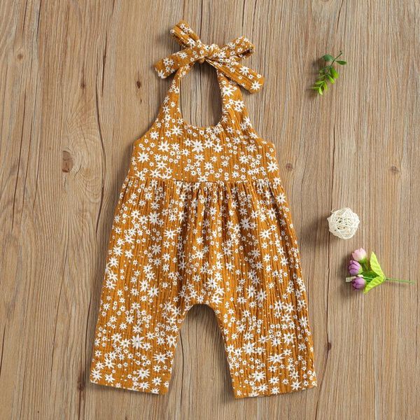 jumpsuits 2021 cute born baby boy girl sleeveless flower print cotton halter romper jumpsuit outfits summer clothes 0-24m, Blue
jumpsuits 2021 cute born baby boy girl sleeveless flower print cotton halter romper jumpsuit outfits summer clothes 0-24m, Blue