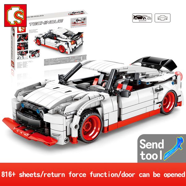 SEMBO BLOCK Sports Car Model Car Building Blocks For Children Gift 816+pcs Kids Toys
SEMBO BLOCK Sports Car Model Car Building Blocks For Children Gift 816+pcs Kids Toys