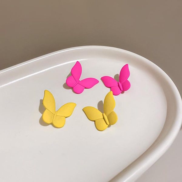 dangle & chandelier minar creative neon yellow rosered color butterfly drop earrings simulation wing hanging for women jewelry 2021, Silver
dangle & chandelier minar creative neon yellow rosered color butterfly drop earrings simulation wing hanging for women jewelry 2021, Silver