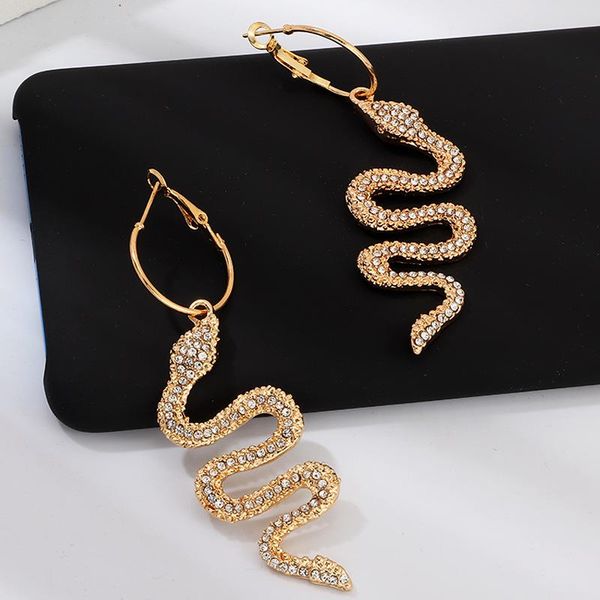 dangle & chandelier gold color metal crystal snake drop earrings 2021 fashion hyperbole statement alloy animal earring women party jewelry, Silver
dangle & chandelier gold color metal crystal snake drop earrings 2021 fashion hyperbole statement alloy animal earring women party jewelry, Silver