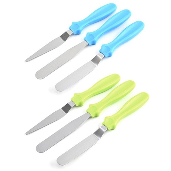 baking & pastry tools stainless steel spatula plastic handle 3 pieces set of cake cream straight curved cutlass diy t21c
baking & pastry tools stainless steel spatula plastic handle 3 pieces set of cake cream straight curved cutlass diy t21c