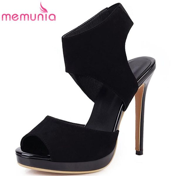 est women sandals flock peep toe summer thin high heels platform party wedding shoes woman, Black
est women sandals flock peep toe summer thin high heels platform party wedding shoes woman, Black