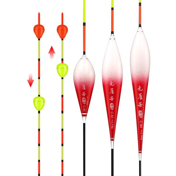 composite nano fishing floats shallow water buoy big buoyancy color gradual change bobber fresh accessories
composite nano fishing floats shallow water buoy big buoyancy color gradual change bobber fresh accessories