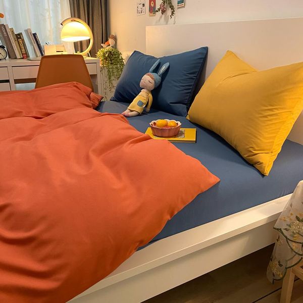 bedding sets ins mix color duvet cover bed sheet pillowcase/bed simple quilt suitable for single double
bedding sets ins mix color duvet cover bed sheet pillowcase/bed simple quilt suitable for single double