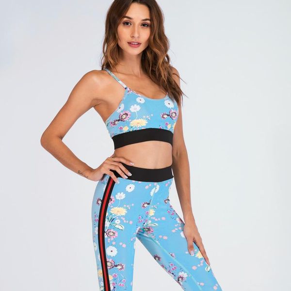 two piece dress lady fitness print set moisture absorption and sweating suit running woman, White
two piece dress lady fitness print set moisture absorption and sweating suit running woman, White