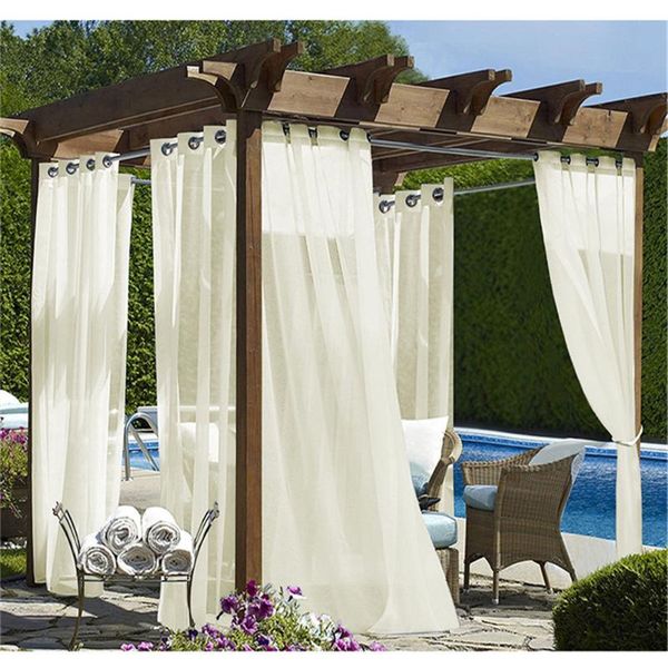 color panel waterproof garden decoration outdoor sheer curtains for porch exterior voile with sliver ring grommet curtain & drapes
color panel waterproof garden decoration outdoor sheer curtains for porch exterior voile with sliver ring grommet curtain & drapes