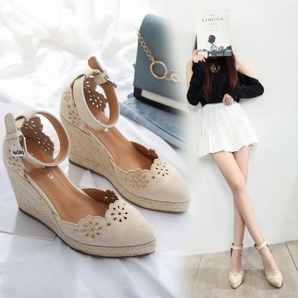 sandals 2021 summer shoes ladies fashion high heel retro ethnic brand wedge elegant straw heels, Black
sandals 2021 summer shoes ladies fashion high heel retro ethnic brand wedge elegant straw heels, Black