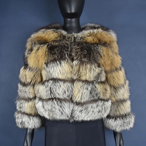 women's fur & faux natural brand famous imported coat one fashion temperament warm winter lady jacket short, Black
women's fur & faux natural brand famous imported coat one fashion temperament warm winter lady jacket short, Black