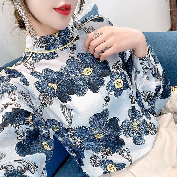 women's blouses & shirts blouse women autumn 2021 office lady korea style long sleeve chiffon floral print loose blusas womens and, White
women's blouses & shirts blouse women autumn 2021 office lady korea style long sleeve chiffon floral print loose blusas womens and, White