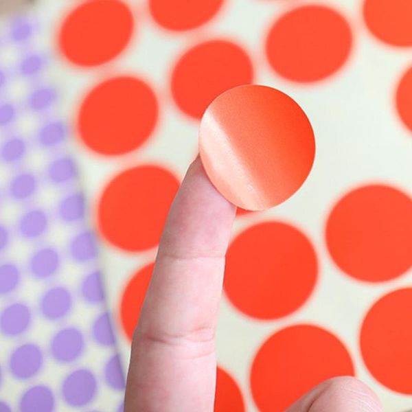 gift wrap 16 colors dot label sticker circular classification mark paper self-adhesive with small dots
gift wrap 16 colors dot label sticker circular classification mark paper self-adhesive with small dots