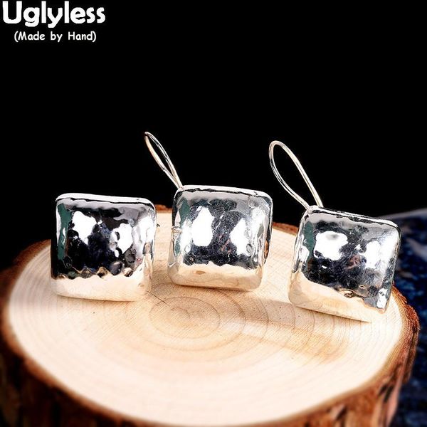 uglyless novel heavy silver square earrings rings sets women real 925 jewelry creative knocking face bracelet, & necklace, Black
uglyless novel heavy silver square earrings rings sets women real 925 jewelry creative knocking face bracelet, & necklace, Black