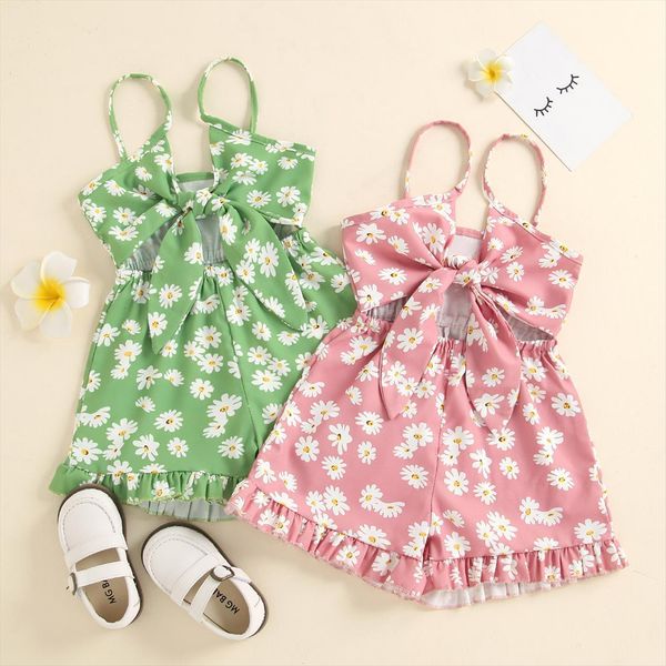 1 6y summer toddler girls sweet jumpsuits sunflowers printed strap sleeveless bowknot ruffles rompers, Blue
1 6y summer toddler girls sweet jumpsuits sunflowers printed strap sleeveless bowknot ruffles rompers, Blue