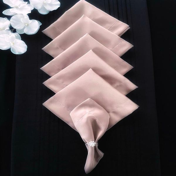 table napkin pink napkins cloth square satin fabric decorative multiple colour. for home el party dinner. 6 pcs 35x35 cm
table napkin pink napkins cloth square satin fabric decorative multiple colour. for home el party dinner. 6 pcs 35x35 cm