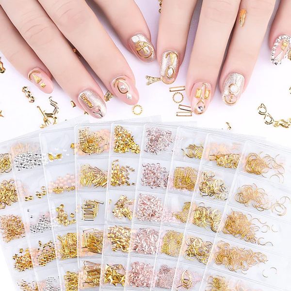 nail art decorations 2021 ins latest manicure rose gold metal patch japanese rivet decoration nails, Silver;gold
nail art decorations 2021 ins latest manicure rose gold metal patch japanese rivet decoration nails, Silver;gold
