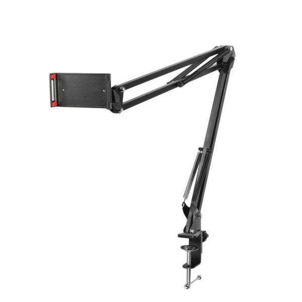 mobile phone holders scissor arm stand multifunctional tablet rotating lazy bed table bracket black drop cell mounts &
mobile phone holders scissor arm stand multifunctional tablet rotating lazy bed table bracket black drop cell mounts &