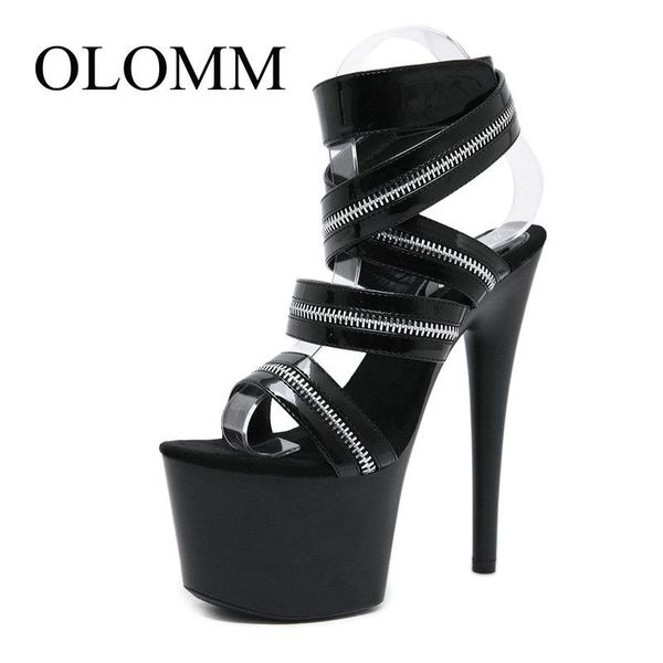 super high with 16cm women's shoes party heels summer thin section heel platform sandals female-252, Black
super high with 16cm women's shoes party heels summer thin section heel platform sandals female-252, Black