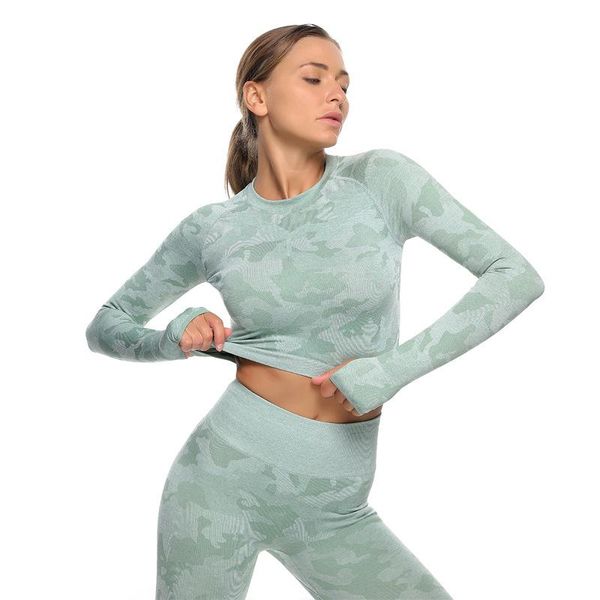 yoga outfits seamless women camouflage backless hollow sportwear gym running clothes fitness sport long sleeve shirts, White;red
yoga outfits seamless women camouflage backless hollow sportwear gym running clothes fitness sport long sleeve shirts, White;red