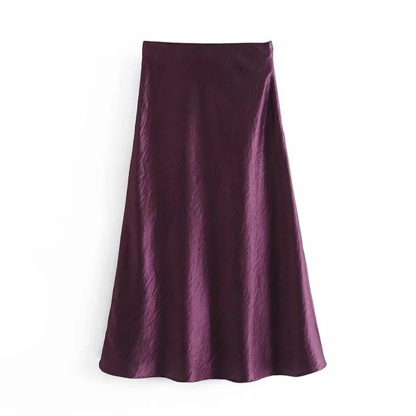 women elegant simplicity solid color side zipper skirt female middle waist a shape long skirt 210520, Black
women elegant simplicity solid color side zipper skirt female middle waist a shape long skirt 210520, Black
