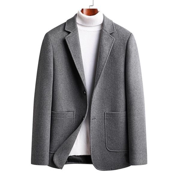 men's suits & blazers autumn 2021 wool suit fashion leisure solid color coat single casual, White;black
men's suits & blazers autumn 2021 wool suit fashion leisure solid color coat single casual, White;black