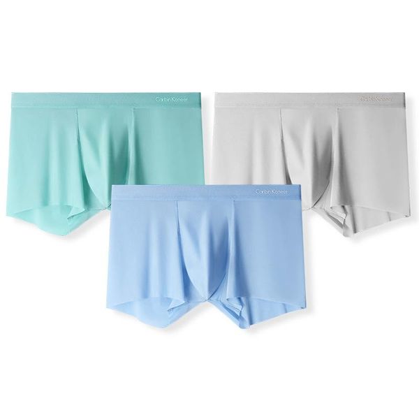 underpants haleychan men's underwear, pure cotton inner crotch, ice silk boxer briefs, thin four-corner sports pants calzoncillos boxer, Black;white
underpants haleychan men's underwear, pure cotton inner crotch, ice silk boxer briefs, thin four-corner sports pants calzoncillos boxer, Black;white