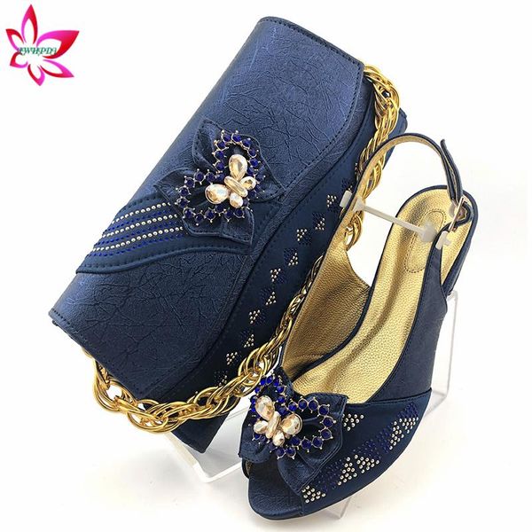 dress shoes 2021 design african women and bag to match itlaian style matching set for party in dark blue, Black
dress shoes 2021 design african women and bag to match itlaian style matching set for party in dark blue, Black