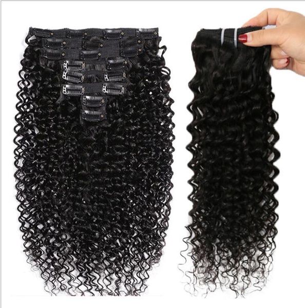 hair clips kinky human curly clip ins afro in extensions 8 pieces and 120g/set natural color remy
hair clips kinky human curly clip ins afro in extensions 8 pieces and 120g/set natural color remy