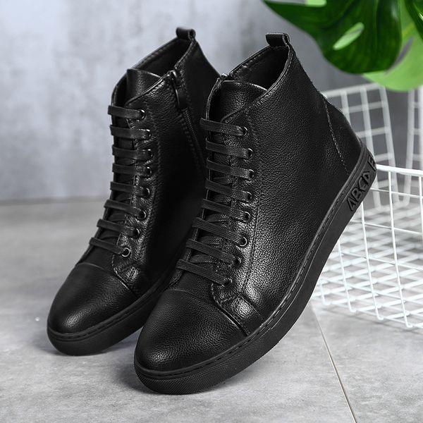 designer shoes plus size 48 men boots genuine leather sneakers men ankle boots vintage black shoes winter warm snow
designer shoes plus size 48 men boots genuine leather sneakers men ankle boots vintage black shoes winter warm snow