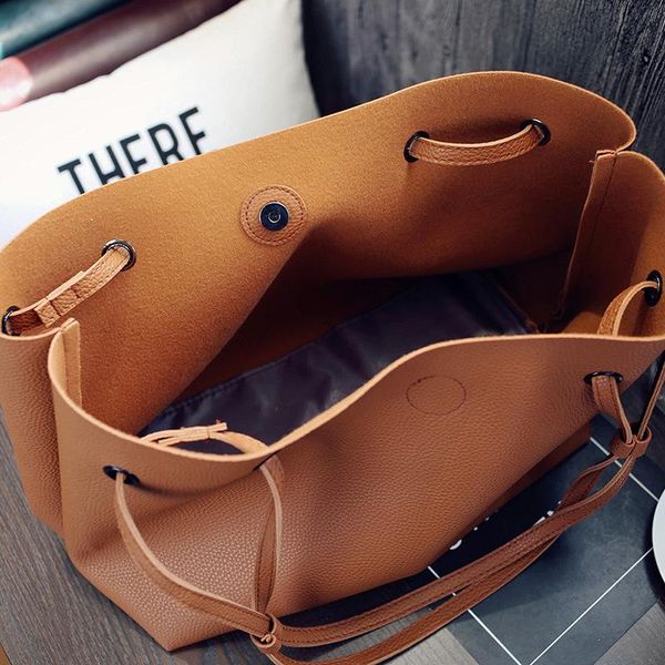 totes 2 pieces pu leather handbags casual retro shoulder bag large capacity wallet solid color ladies handbag
totes 2 pieces pu leather handbags casual retro shoulder bag large capacity wallet solid color ladies handbag