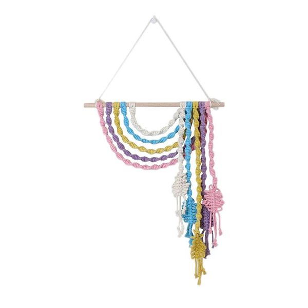 tapestries bohemian macrame wall hanging tapestry multicolor handmade cotton woven leaf tassels art ornament for home decor
tapestries bohemian macrame wall hanging tapestry multicolor handmade cotton woven leaf tassels art ornament for home decor