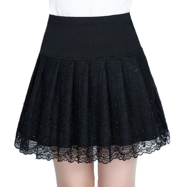 skirts summer style skirt for girl korean women clothing lace solid color a-line mini pleated, Black
skirts summer style skirt for girl korean women clothing lace solid color a-line mini pleated, Black