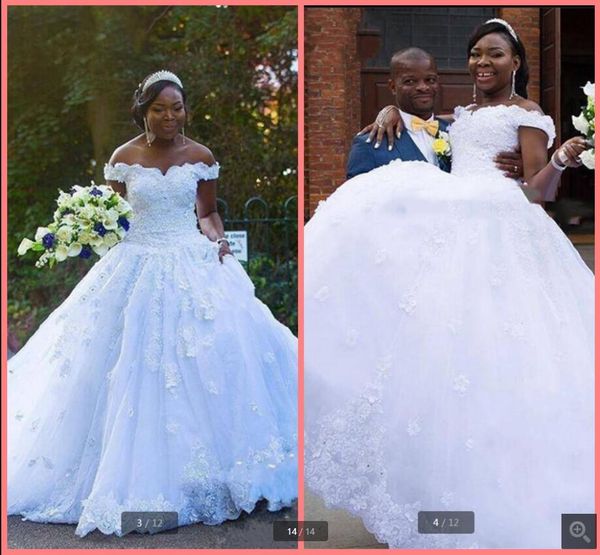 2021 robe de soiree white tulle ball gown wedding dresses lace appliques beaded sequins princess puffy black girl' bridal gowns south
2021 robe de soiree white tulle ball gown wedding dresses lace appliques beaded sequins princess puffy black girl' bridal gowns south
