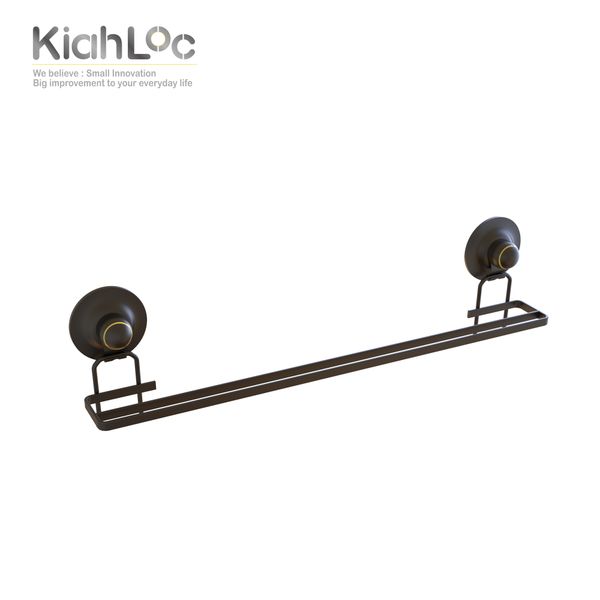 kiahloc black towel racks no drilling adsorption environment friendly easy removal strong adhesion waterproof home finishing essential
kiahloc black towel racks no drilling adsorption environment friendly easy removal strong adhesion waterproof home finishing essential