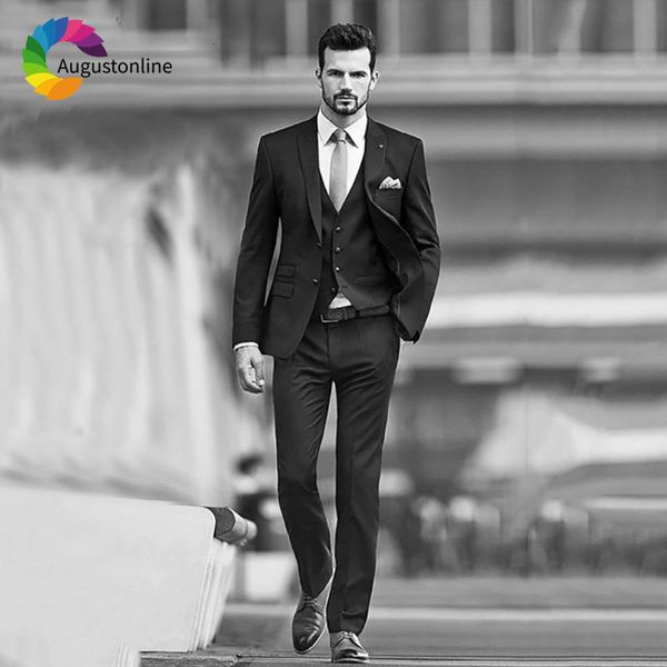 men's suits & blazers high street black men custom made groom tuxedos slim fit business suit peaked lapel two buttons prom wear co, White;black
men's suits & blazers high street black men custom made groom tuxedos slim fit business suit peaked lapel two buttons prom wear co, White;black