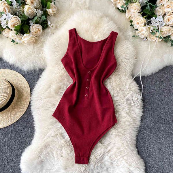 women's jumpsuits & rompers foamlina bodysuit women deep v-neck sleeveless knitted romper slim fit summer skinny elastic bott, Black;white
women's jumpsuits & rompers foamlina bodysuit women deep v-neck sleeveless knitted romper slim fit summer skinny elastic bott, Black;white