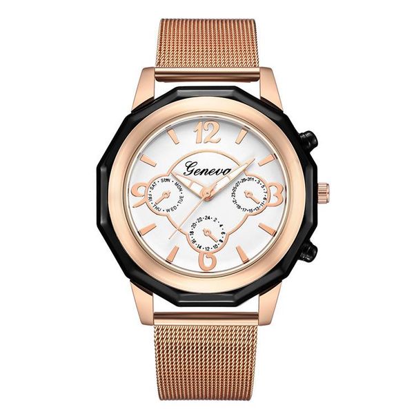 casual watch stainless steel wrist watches ladies clock fashion creative women analog quartz gift wristwatches, Slivery;brown
casual watch stainless steel wrist watches ladies clock fashion creative women analog quartz gift wristwatches, Slivery;brown
