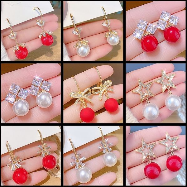 Vxm s925 pearl earringsearrings and earringssilver needle korean red white pearl temperament stud simple 2020asymmetric zircon tassel, Golden;silver
Vxm s925 pearl earringsearrings and earringssilver needle korean red white pearl temperament stud simple 2020asymmetric zircon tassel, Golden;silver