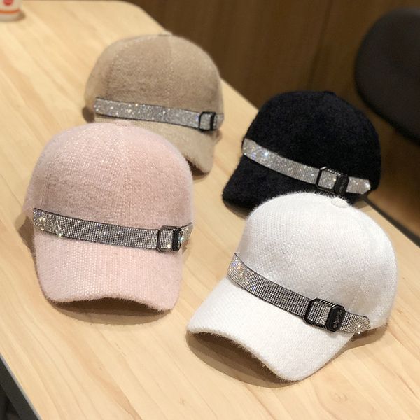 hat women's new designer fashion casual versatile diamond inlaid baseball autumn and plush warm winter outdoor cap, Yellow
hat women's new designer fashion casual versatile diamond inlaid baseball autumn and plush warm winter outdoor cap, Yellow