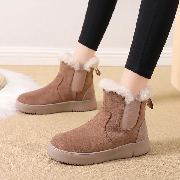 boots women non-slip warm ankle short plush flats wedges shoes woman vintage winter slip on shoe chaussures femme zapatos mujer, Black
boots women non-slip warm ankle short plush flats wedges shoes woman vintage winter slip on shoe chaussures femme zapatos mujer, Black