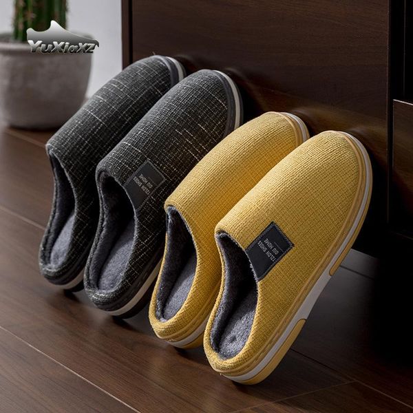 style plush cloth men's and women's non-slip soft bottom to keep warm shallow mouth wear-resistant cotton slippers 267, Black
style plush cloth men's and women's non-slip soft bottom to keep warm shallow mouth wear-resistant cotton slippers 267, Black