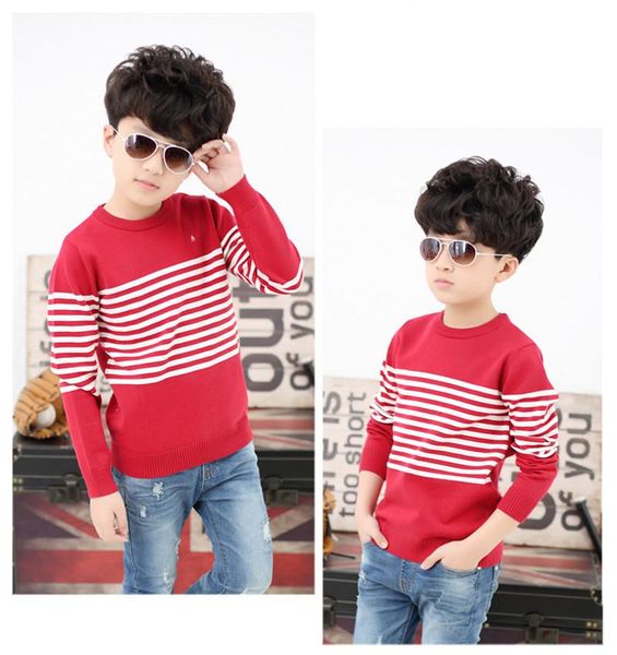 spring children boys sweater autumn winter kids striped cotton teenager student pullover knitted 4 5 6 7 8 9 10 11-14t, Blue
spring children boys sweater autumn winter kids striped cotton teenager student pullover knitted 4 5 6 7 8 9 10 11-14t, Blue
