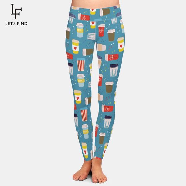 fashion 3d hand drawn various coffee cups print soft milk silk women high waist fitness leggings plus size women's, Black
fashion 3d hand drawn various coffee cups print soft milk silk women high waist fitness leggings plus size women's, Black