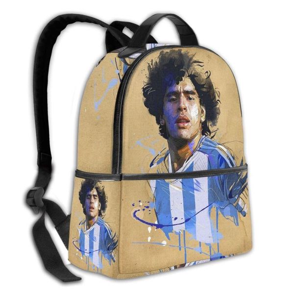 backpack cool design argentina football star diego armando maradona custom backpacks school sports kids bag
backpack cool design argentina football star diego armando maradona custom backpacks school sports kids bag