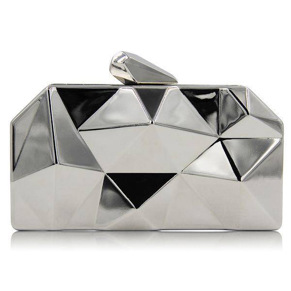 women metal clutches hexagon mini party black evening purse silver bags gold box clutch
women metal clutches hexagon mini party black evening purse silver bags gold box clutch