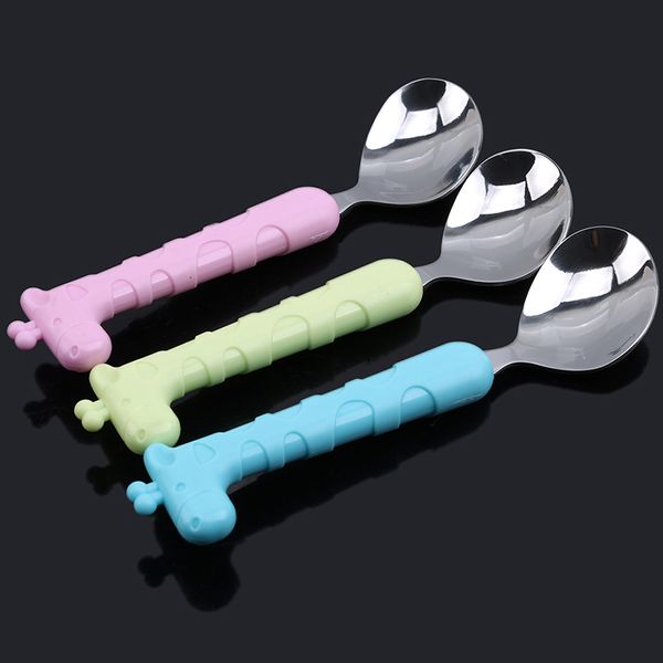 1pc baby feeding spoon stainless steel toddler infant tableware flatware kids children safe feeder learning supplies
1pc baby feeding spoon stainless steel toddler infant tableware flatware kids children safe feeder learning supplies