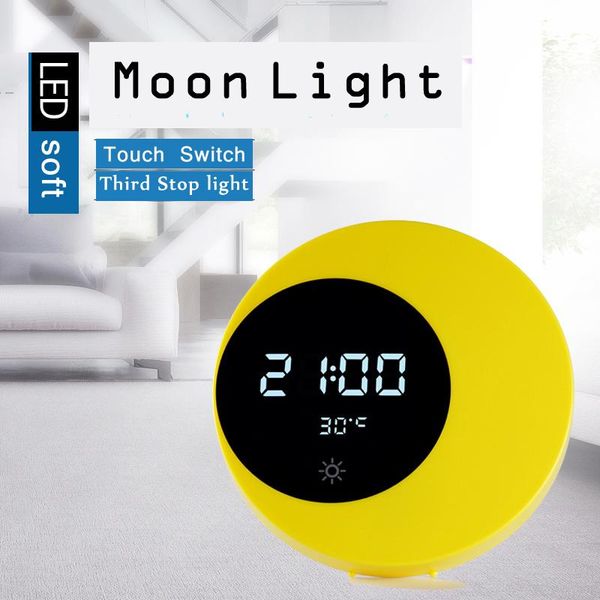 moon digital table clock alarm silent movement wall nightlight for home living decorations desk clocks
moon digital table clock alarm silent movement wall nightlight for home living decorations desk clocks