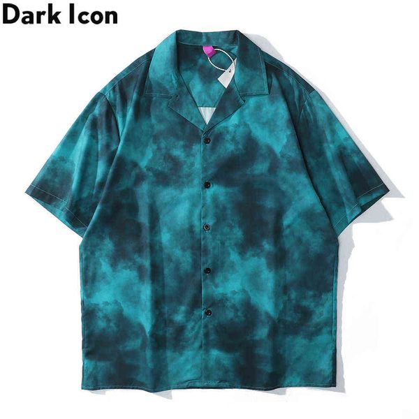 tie dyeing oversized polo shirt men women summer street fashion men's shirts hawaiian shirt man 210603, White;black
tie dyeing oversized polo shirt men women summer street fashion men's shirts hawaiian shirt man 210603, White;black