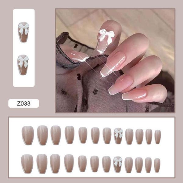 false nails 24pcs white butterfly wear long paragraph fashion manicure patch save time wearable nail tools, Red;gold
false nails 24pcs white butterfly wear long paragraph fashion manicure patch save time wearable nail tools, Red;gold