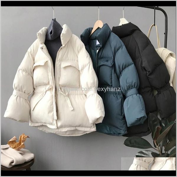 parkas outerwear coats womens clothing apparel drop delivery 2021 sweet solid autumn winter down jacket women stand collar warm thick dstrin, Black
parkas outerwear coats womens clothing apparel drop delivery 2021 sweet solid autumn winter down jacket women stand collar warm thick dstrin, Black